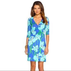 Lilly Pulitzer Yvette Dress Iris Blue Chablis